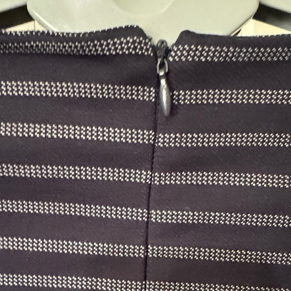 Banana Republic Navy Striped Midi Dress - Picture 7 of 10